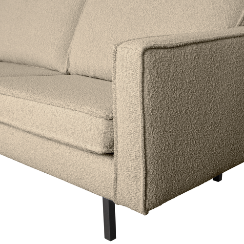 BePureHome 3-zits bank Rodeo - Bouclé - Beige - 85x277x86 - vtwonen shop