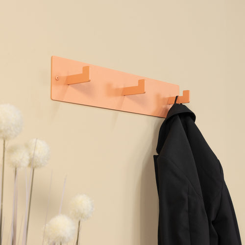 Spinder Design kapstok Leatherman 3 - Clay Terra - 3 haken - vtwonen shop