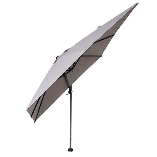 Hawaii parasol - 300x300 cm - carbon black - zand - vtwonen shop