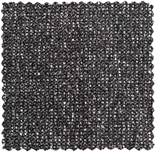 WOOOD u-vorm bank Sloping - Polyester - Grijs/Zwart - 77x339x225