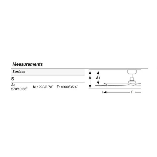 Faro Hey Hey 90cm LED plafondventilator matzwart CCT