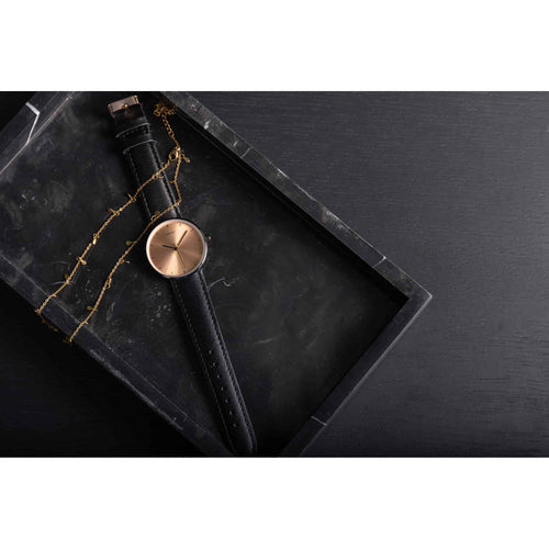 Karlsson horloge Finesse - koper - Ø3.2cm - vtwonen shop