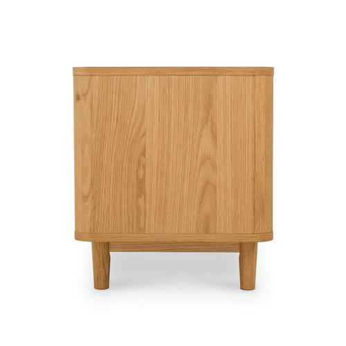 Furnhouse tv-meubel Nyborg - Natuurlijk eikenhout - MDF, Eikenfineer - 45x180x52