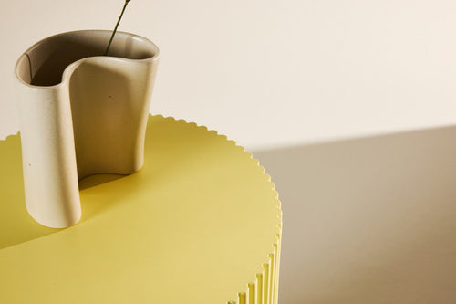 Rebellenclub Bijzettafel Graus - ¿31 cm - Geel