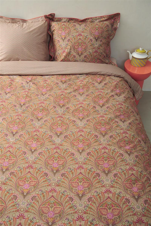 Pip Studio dekbedovertrek Alba - 140x200/220 cm - khaki
