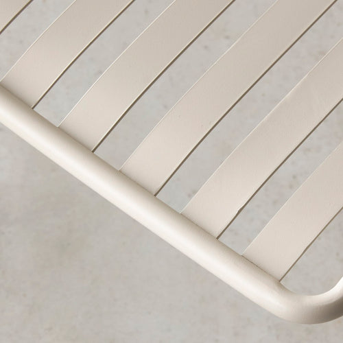 Tikamoon Metalen stoel in crèmekleur - Beige