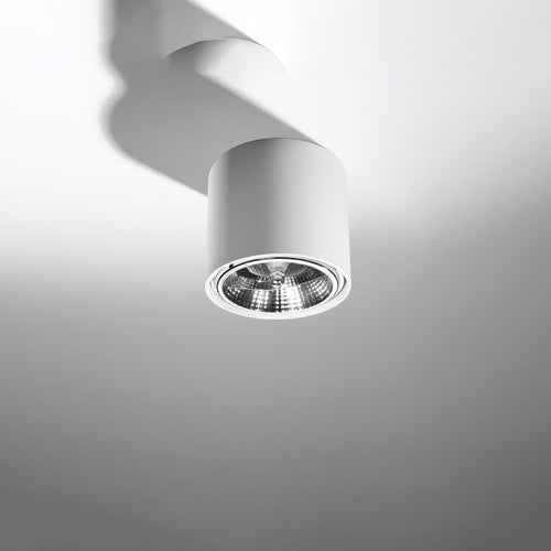 Sollux Lighting Plafondlamp TIUBE wit - 12x12x11cm