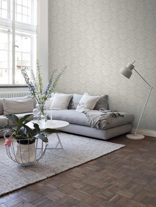 Origin Wallcoverings behang ornamenten donker beige - 53 cm x 10,05 m - 347308 - vtwonen shop