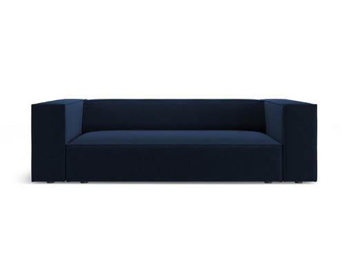 Cosmopolitan Design Bank Arendal 2-zits, flueel koningsblauw - 102x180x70cm