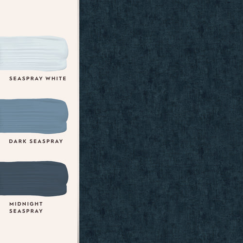 Laura Ashley Vliesbehang Plain Midnight Seaspray - vtwonen shop