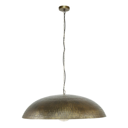 Giga Meubel Hanglamp - Brons Antiek Metaal - 1-LichtsØ90x150cm - vtwonen shop