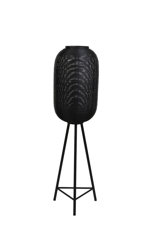 Light & Living vloerlamp TOMEK  - 35x35x136cm - zwart
