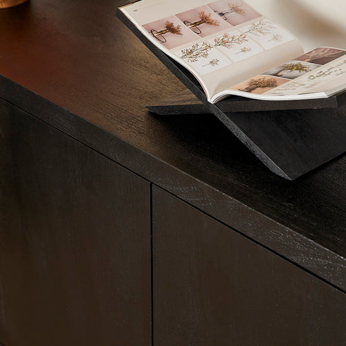 StarFurn Dressoir Brussel - Zwart Hout - 200x45x80cm - vtwonen shop