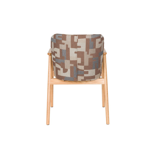 Housecraft Living Kenna Eetkamerstoelen met armleuning bruin - Set van 2 - vtwonen shop