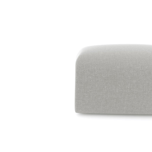 Sia Home - Zitzak MYRA - kruisbinding lichtgrijs 75cm