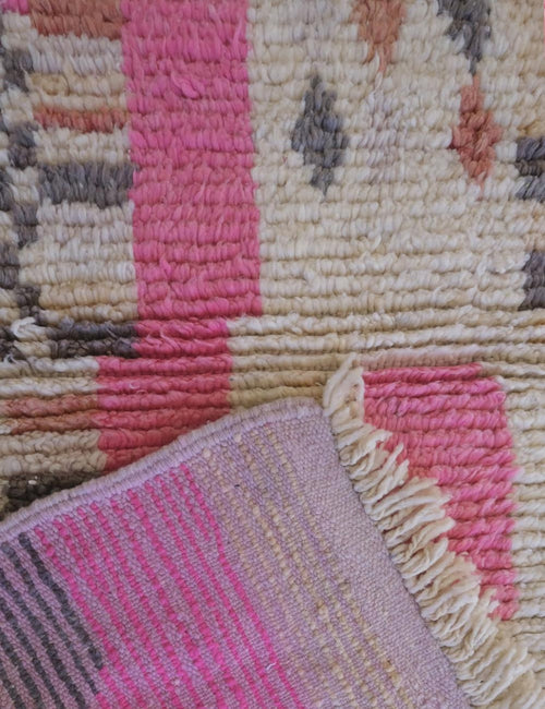 AFK Living vloerkleed Berber - handgemaakt - Wol - 105 x 153 cm - vtwonen shop