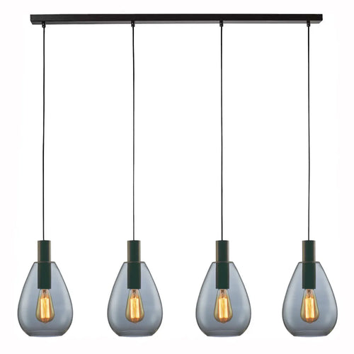 Freelight hanglamp Dorato - 4 lichts - 126  x 150   cm - zwart - vtwonen shop