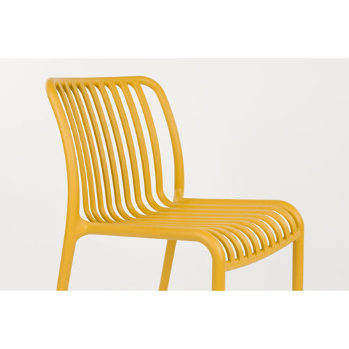 Housecraft Living Mante Tuinstoelen Kunststof Geel - Set van 4 - vtwonen shop