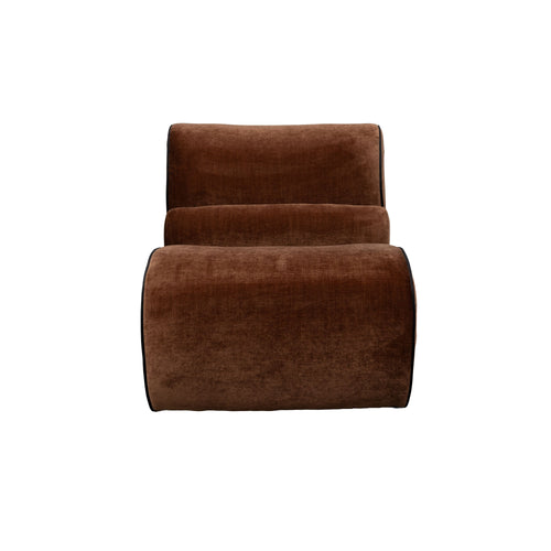 Dutchbone Donna Fauteuil Donkerbruin