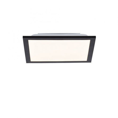Paul Neuhaus plafondlamp Flat - 1 lichts - 29.5  x 5.8   cm - zwart - vtwonen shop