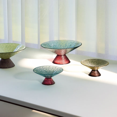 Hübsch glazen kom Bonbon - glas - ø15xh7cm - vtwonen shop