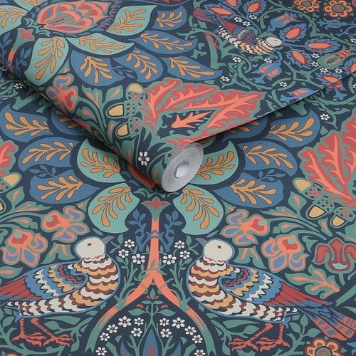 William Morris at Home Vliesbehang - Dove & Rose Midsummer - 1000x52 - vtwonen shop