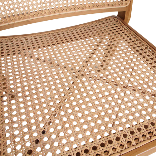 Raw materials eetkamerstoel Nova - armleuning - teakhout - 58x63x84 cm - vtwonen shop