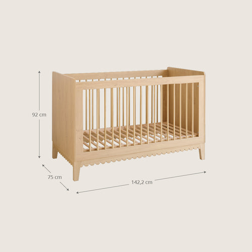 Babybed dat met je meegroeit CANNALLE