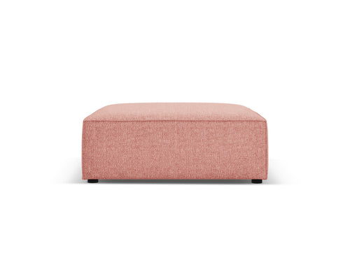 Cosmopolitan Design Poef Arendal chenille, roze - 80x102x40cm