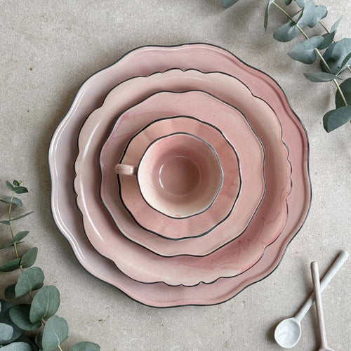 The Table Attic Gebaksbord  19 cm Rosé - vtwonen shop