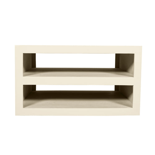 StarFurn Salontafel Brussel - Zandkleur Hout - 80x80x40cm - vtwonen shop