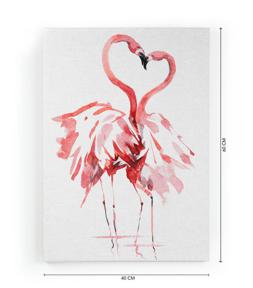 Canvas 60x40 Afdruk Liefde Flamenco - vtwonen shop