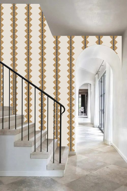 Catchii Behang Xalapa oker oranje - vtwonen shop