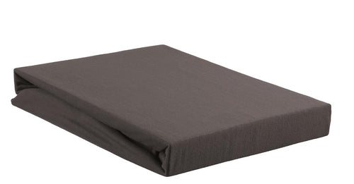 Beddinghouse topper hoeslaken BH Jersey TD - 180x200/220 cm - antraciet - vtwonen shop