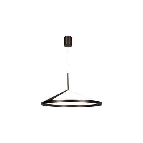 Lucide hanglamp APPLAUSE - Geïntegreerde LED - Grijs ijzer