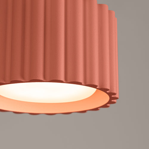Sollux Lighting Plafondlamp AURA 1 perzik Gx53 - 10x10x10cm