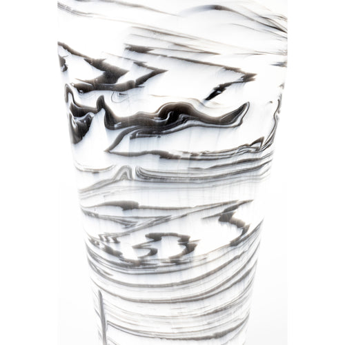 Zuiver Conic Vase S Black/White - Grijs