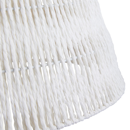 Lighto | Hanglamp Rotan Wit Ø45 cm | Lumo