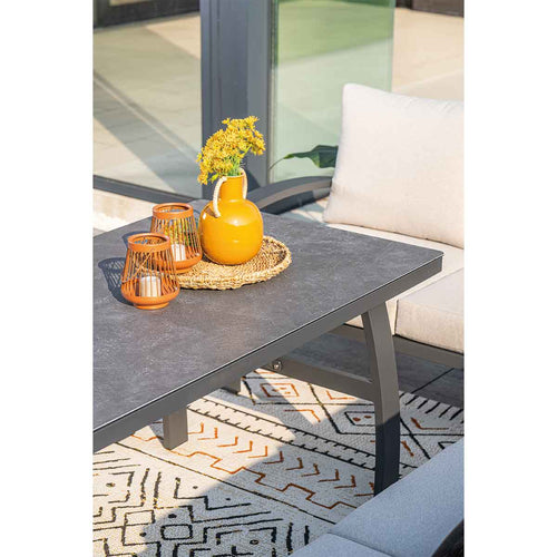 Garden Impressions lounge dining set Cameron desert sand - 3-delig - links