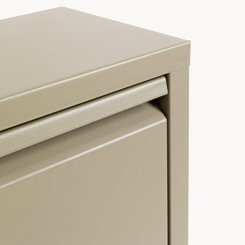 Kare Design Schoenenkast Caruso kaki 3 laden