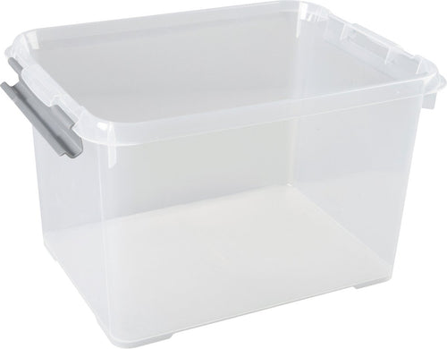 Curver Handy+ Opbergbox - 20L - 3 stuks - Transparant met deksel - vtwonen shop