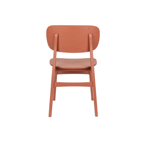 Zuiver Fleur Eetkamerstoelen Rood - Set van 2