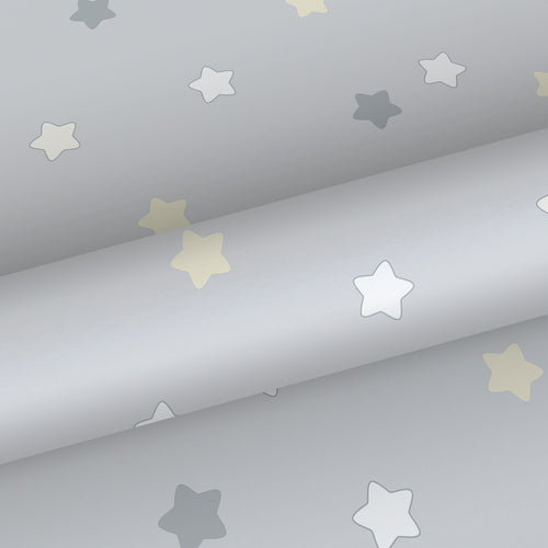 Sanders & Sanders behang sterretjes groen grijs - 53 cm x 10 m - 640571