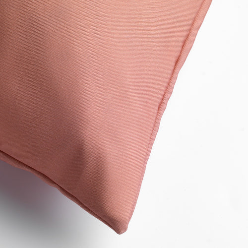 SANTORINI - Kussenhoes voor buiten 45x45 cm - outdoor - waterafstotend en uv-bestendig - Muted Clay - roze