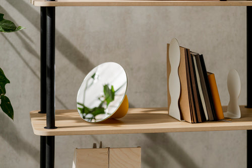 noo.ma FALA Boekensteun - Piazza Beige - vtwonen shop