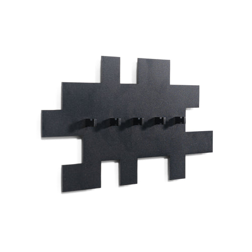 Spinder Design kapstok Tetromino - Zwart - 5 haken