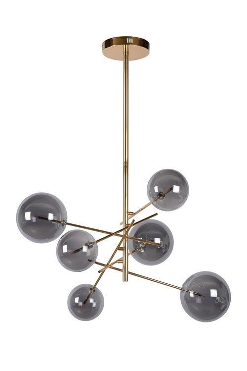 Lucide hanglamp ALARA - 6xG4 - Goud - vtwonen shop