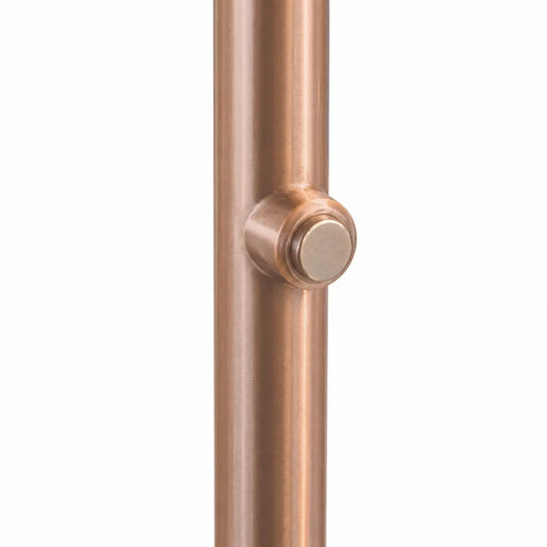Freelight vloerlamp Rosa - 1 lichts - 23  x 170   cm - rosé goud