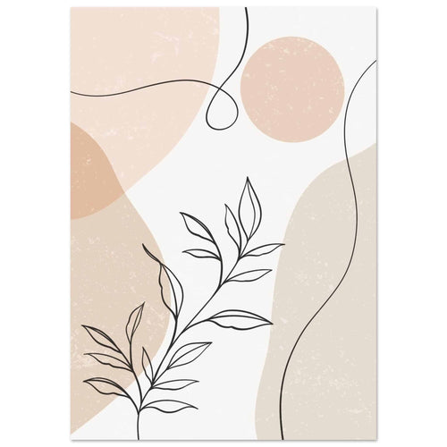 Artfulprints  Boho – Whispering lines   poster A4 21x29.7 cm - vtwonen shop