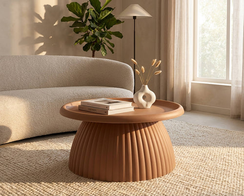 Mauro Ferretti tafeltje - Ø 70x35 cm - terracotta